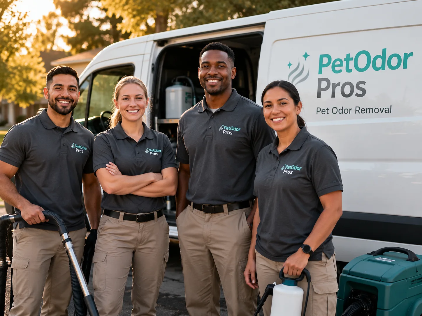 Pet Odor Removal team serving Bailey, NC
